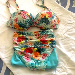 Blue Rod Beattie Bathing Suit